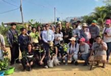 La Banda de Shilcayo: Más de 200 plantones fueron sembrados en jornada de reforestación en Los Pinos
