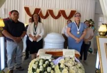 Tarapoto: Regidores y trabajadores de la MPSM rinden homenaje a exalcalde Víctor Daniel Coral Pérez