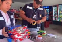 Morales: Operativo detecta productos vencidos desde 2021 en bodegas y minimarkets, registros sanitarios estaban borrados