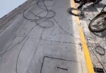 Tarapoto: Piden verificar retiro de cables sueltos y mejorar el ordenamiento en el Jr. Martínez de Compagñón