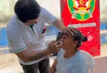 San Martín: Comisaría de Morales realiza campaña oftalmológica para policías y población