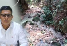 San Martín: Alcalde de Rumisapa rechaza autorización de vertimiento de Don Pollo en la quebrada Romero Yaku
