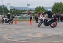 Tarapoto: 36 policías culminan curso especializado en manejo de motocicletas policiales en San Martín