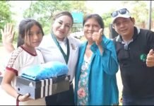 La Banda de Shilcayo: Entregan kits deportivos a 58 estudiantes de la I.E. N° 0292 – Satélite