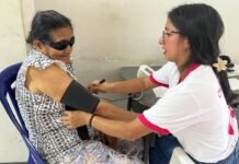 La Banda de Shilcayo: Realizan campaña de descarte de cáncer de mama en el puesto de salud Las Palmas