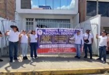 Tarapoto: Inspectores de Sunafil acatan paro indefinido a nivel nacional