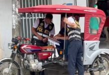 San Martín: Fiscalía realiza homologación de motocar utilizado en robo de mercadería en Tarapoto