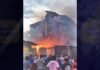 Tarapoto: Incendio destruye vivienda, familia lo perdió todo